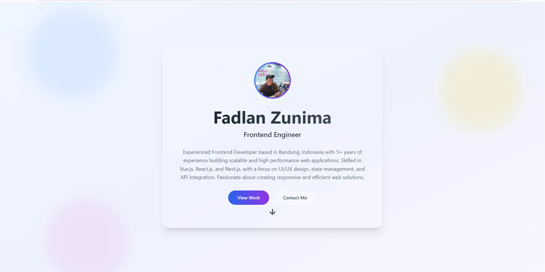 Portfolio Website - Remix