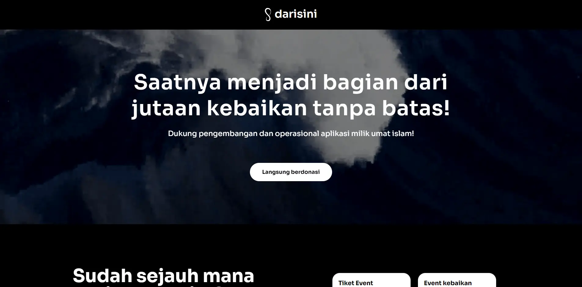 Landing Page Donation - donasi.darisini.com